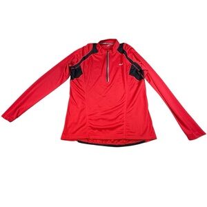 ARSUXEO Light Weight CYCLING BIKE FULL ZIP SAFETY JACKET - MEN'S SIZE XXL Red